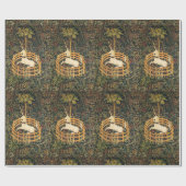 UNICORS UND GOTHIC FANTASY BLUME, FLORALMOTIFEN GESCHENKPAPIER (Flach)