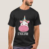 Unicow - Funny Cow Lover spendet Niedliche Kuh Out T-Shirt (Vorderseite)