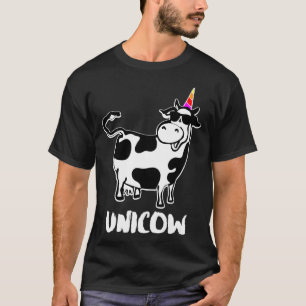 Unicow Niedliche Milchkuh Bauer Funny Cow Lover Ge T-Shirt