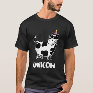 Unicow Niedliche Milchkühe Bauer Shirt Funny Cow L