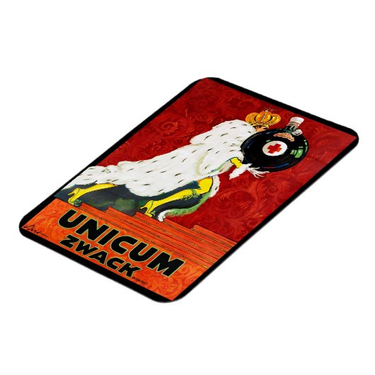 Unicum Zwack Magnet (Linke Seite)