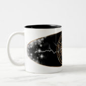 Unicursal Beleuchtungs-Trinkbehälter Zweifarbige Tasse (Links)