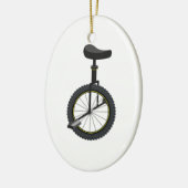 Unicycle Keramikornament (Links)