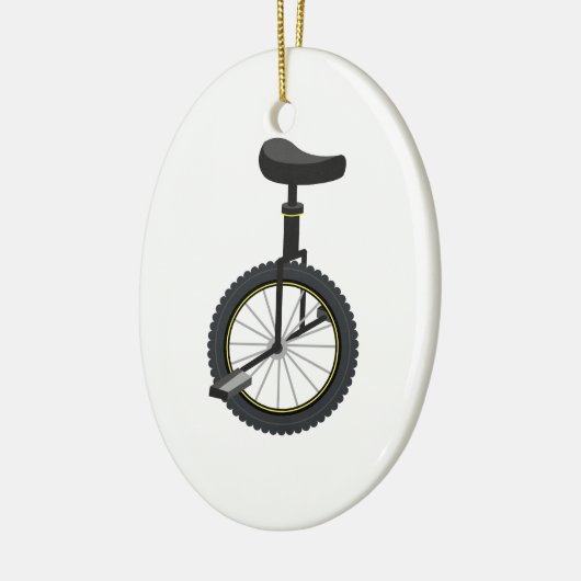 Unicycle Keramikornament (Links)