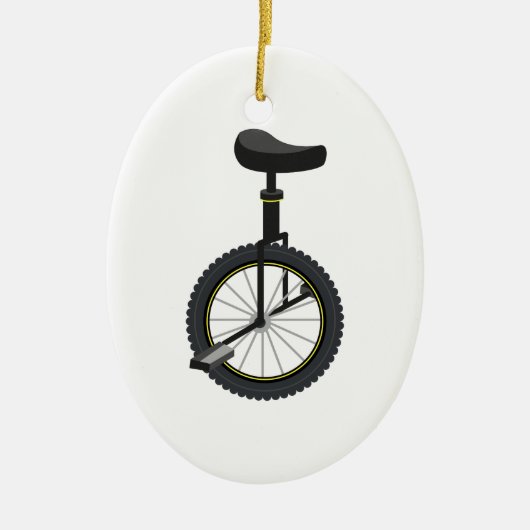 Unicycle Keramikornament (Vorne)