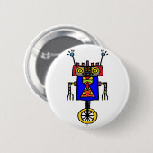 Unicycle-Roboter Button (Vorne & Hinten)