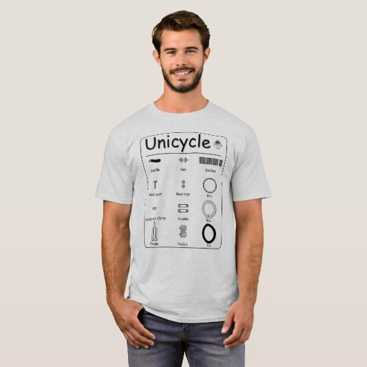 Unicycle T-Shirt (Vorne ganz)
