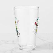 Unicycling Juggler Glas (Rechts)
