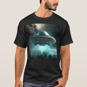 Unidentifizierter fliegender Saucer - Alien Abducc T-Shirt