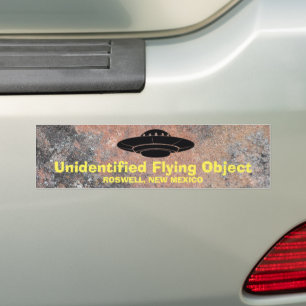UNIDENTIFIZIERTER FLYING-OBJEKT-Autoaufkleber Autoaufkleber