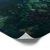 Unidentifiziertes unterliegtes Objekt 11" x 14" Ar Poster (Ecke)