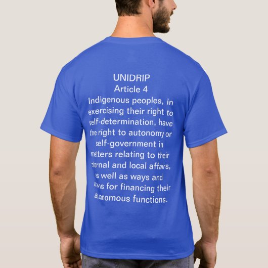 UNIDRIGER ARTIKEL 4 T-Shirt (Rückseite)