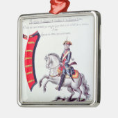 Uniform der Freiwilligen Silbernes Ornament (Links)
