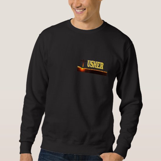 Uniform für Christen Kirchenmänner Frauen Sweatshirt (Vorderseite)