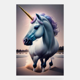 Uniform Illusion Puls - Einhorn Acrylschild