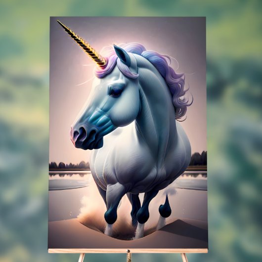 Uniform Illusion Puls - Einhorn Acrylschild (Neutral)