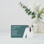 Uniform liefert Visitenkarten Visitenkarte (Stehend Vorderseite)