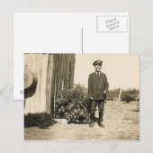 UNIFORM MAN #27 POSTKARTE (Vorne/Hinten)