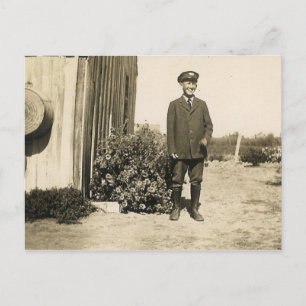 UNIFORM MAN #27 POSTKARTE
