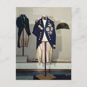 Uniform Royal Naval getragen Postkarte