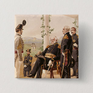 Uniformen der amerikanischen Armee Button