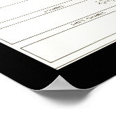 Uniformen und Abzeichen des Zivilen Krieges in Ame Poster (Ecke)