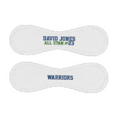 Uniformzahl des Baseballs auf weiß (Paneele)