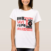 UNIHIV Graffiti-Reihe T-Shirt (Vorderseite)