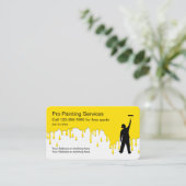 Uniique Malerei-Service Visitenkarte (Stehend Vorderseite)