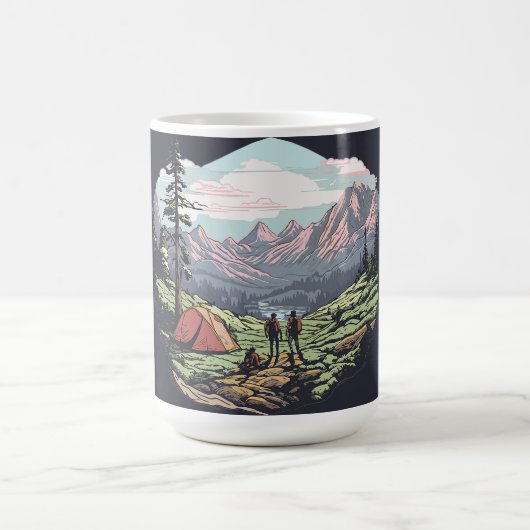 Unikate, retro/Vintage Grafik Kaffeetasse (Mittel)