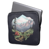 Unikate, retro/Vintage Grafik Laptopschutzhülle (Vorderseite Links)