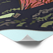 Unikate, retro/Vintage Grafik Poster (Ecke)