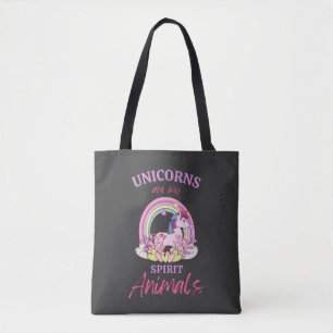 Uniköre sind meine Geisttiere Tasche