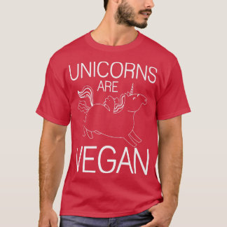 Uniköre sind Vegane Phantastische Einhorndesigns T T-Shirt