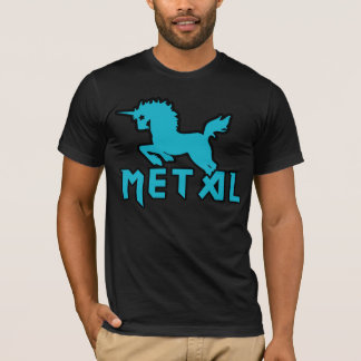 Unikorne sind Metall T-Shirt