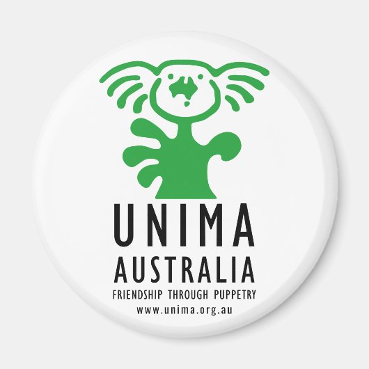 UNIMA Australia Magnet (Vorne)