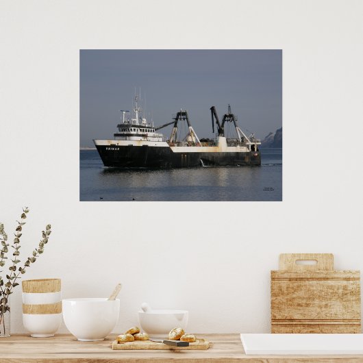 Unimak, Fabrikschleppschiff Poster (Küche)