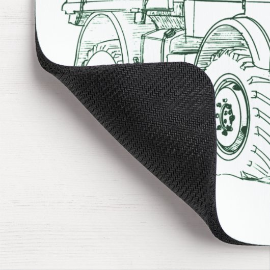 Unimog 2100 mousepad (Ecke)