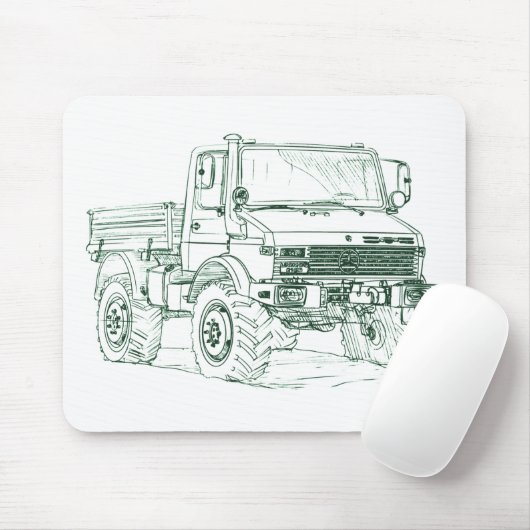 Unimog 2100 mousepad (Mit Mouse)