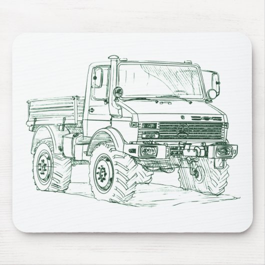Unimog 2100 mousepad (Vorne)