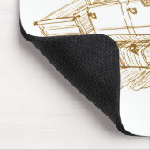 Unimog 421 Doka Mousepad (Ecke)