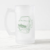 Unimog 421 mattglas bierglas (Links)