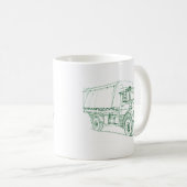 Unimog U4000 Kaffeetasse (VorderseiteRechts)