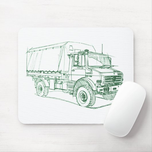 Unimog U4000 Mousepad (Mit Mouse)