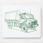 Unimog U4000 Mousepad (Vorne)