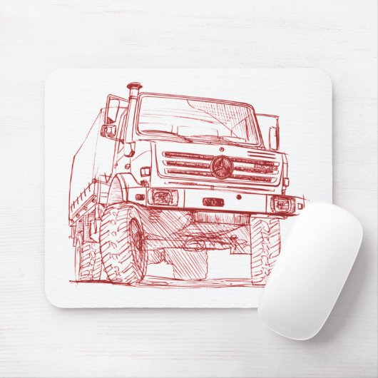 Unimog U5000 Mousepad (Mit Mouse)