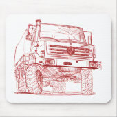 Unimog U5000 Mousepad (Vorne)