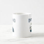 Unimpressed Duck Drinking Tea Meme Kaffeetasse (Mittel)