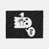 Unimpressed Ghost 2025 Fleecedecke (Vorderseite (Horizontal))