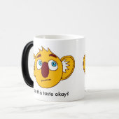 Unimpressedkin Tasse (Vorderseite Links)